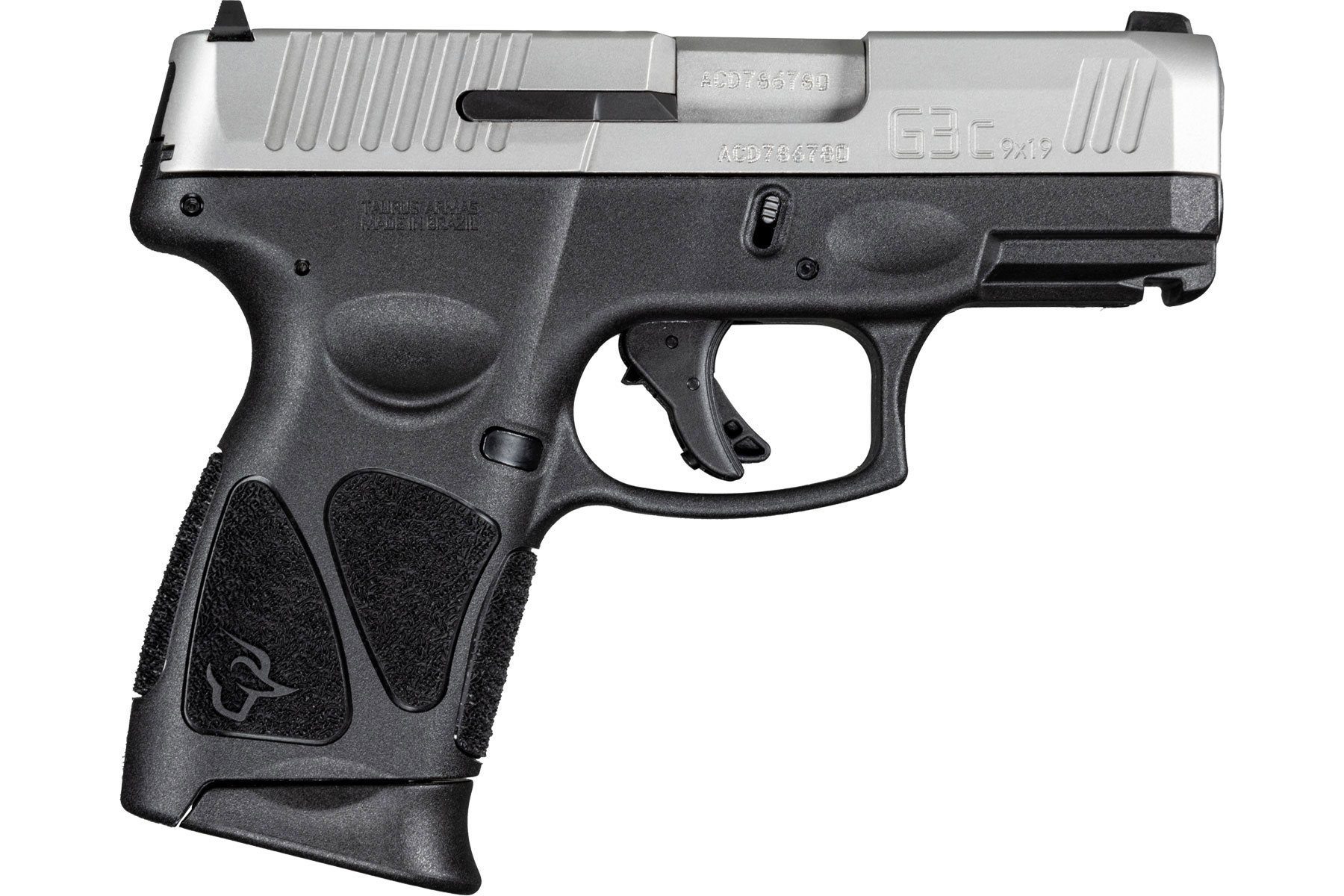 Taurus G3c Stainless Steel 9mm Luger Compact 12 Rds.