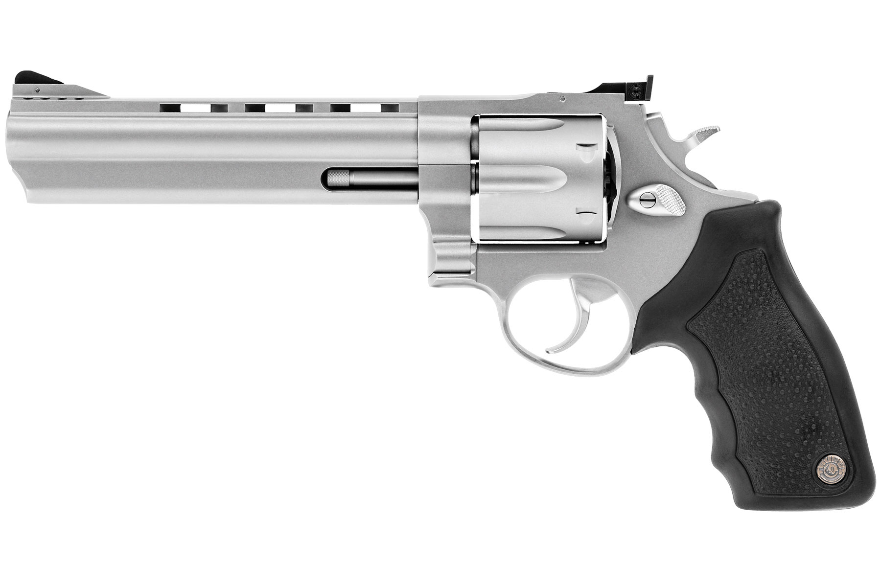 Taurus 44 | 44 Mag Matte Stainless 6.50 in. Soft Rubber