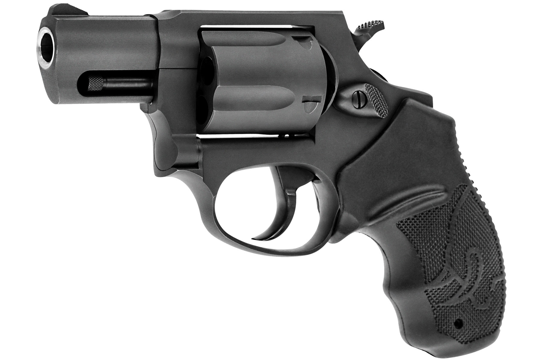 Taurus 605 357 Mag / 38 Spl +P Matte Black Oxide 2.00 in. Soft Rubber