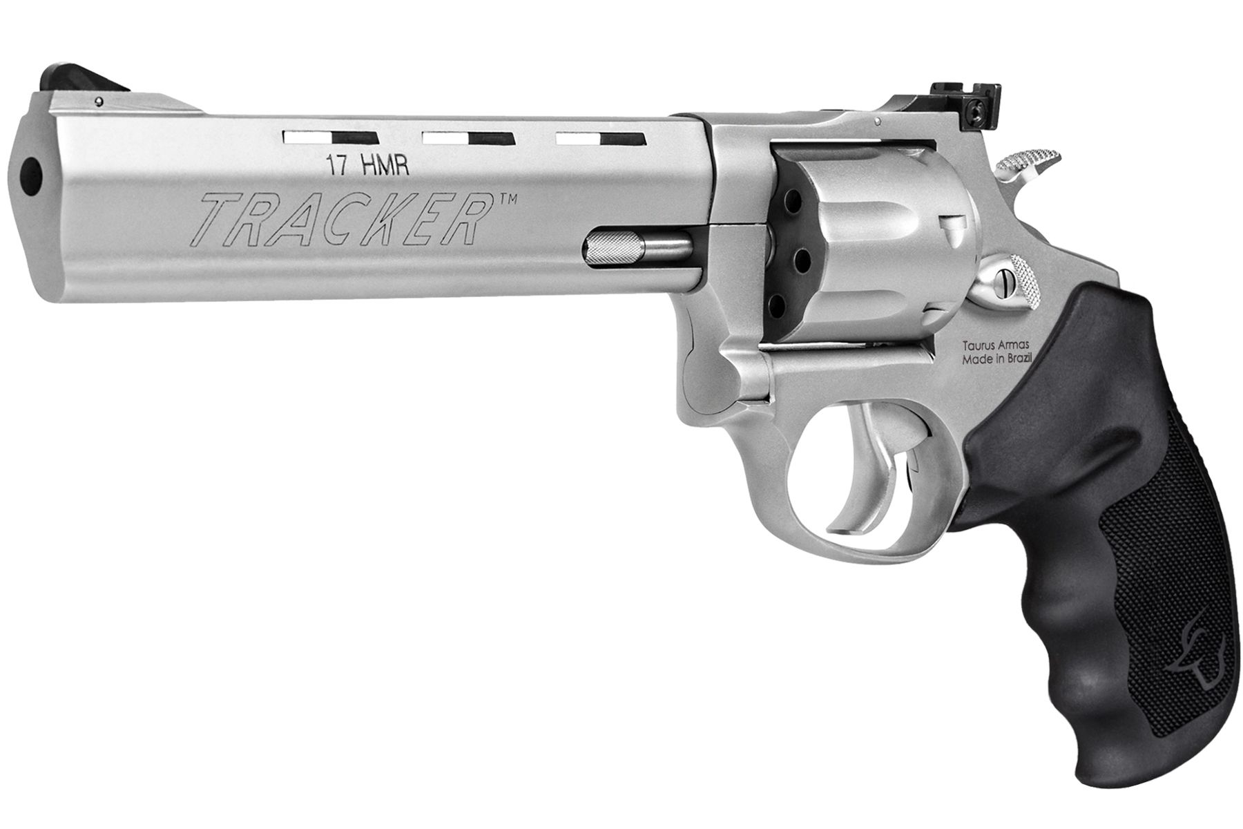 Taurus Tracker 17 HMR Matte Stainless 6.50 in. Ribber Grip®