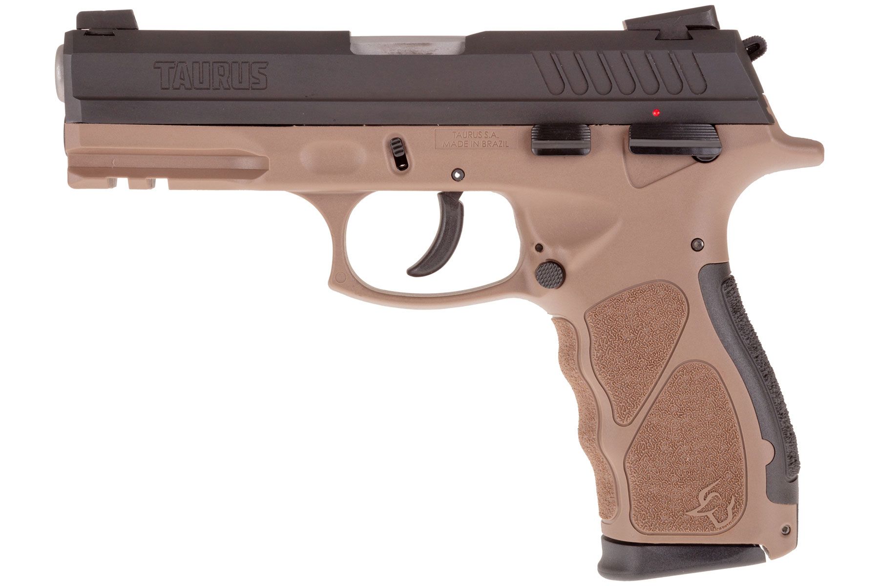 Taurus TH Matte Black / Brown 40 S&W Full Size 15 Rds.