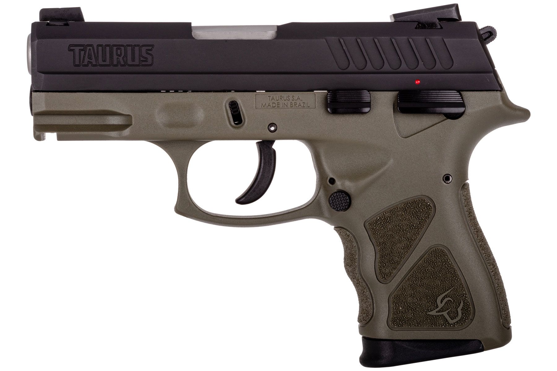 Taurus THc Matte Black / OD Green 9mm Luger Compact 17 Rds.