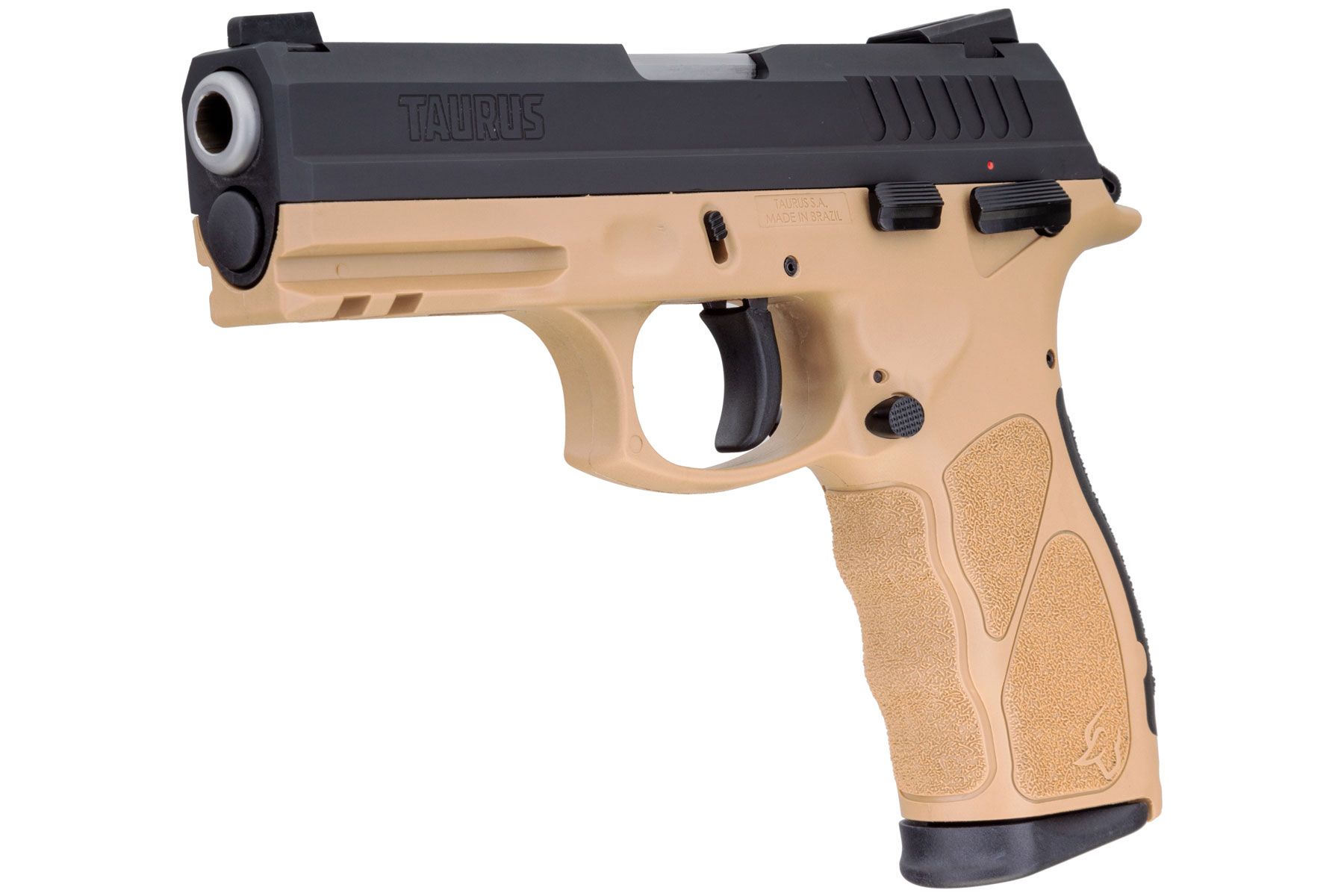 Taurus TH Matte Black / Tan 9mm Luger Full Size 17 Rds.