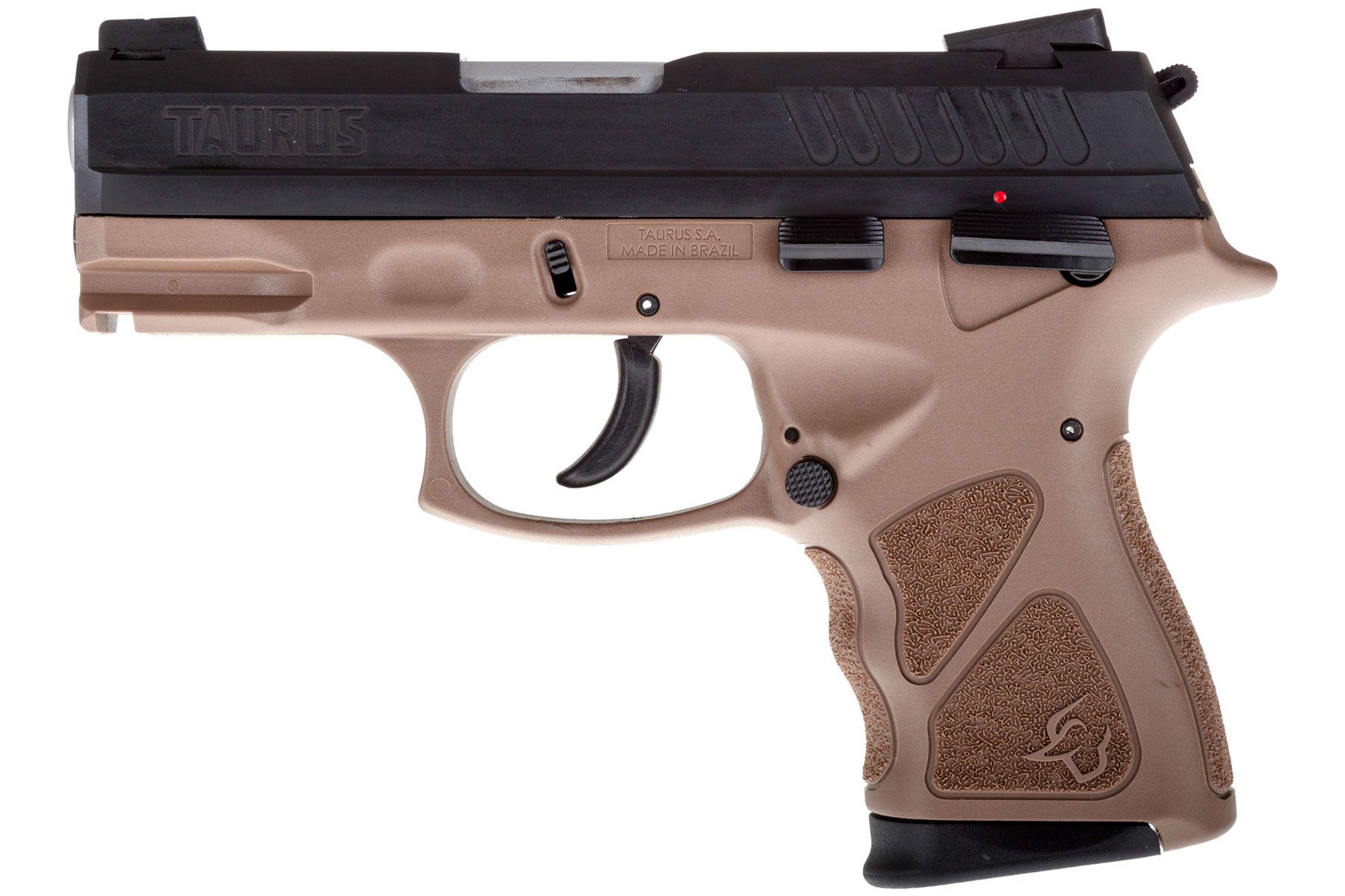 Taurus TH Matte Black / Brown 40 S&W Compact 11 Rds.