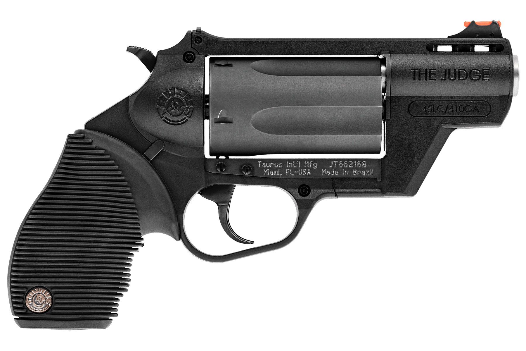 Taurus Judge Public Defender Poly 45 Colt / 410 Bore Black Polymer 2.50 in.