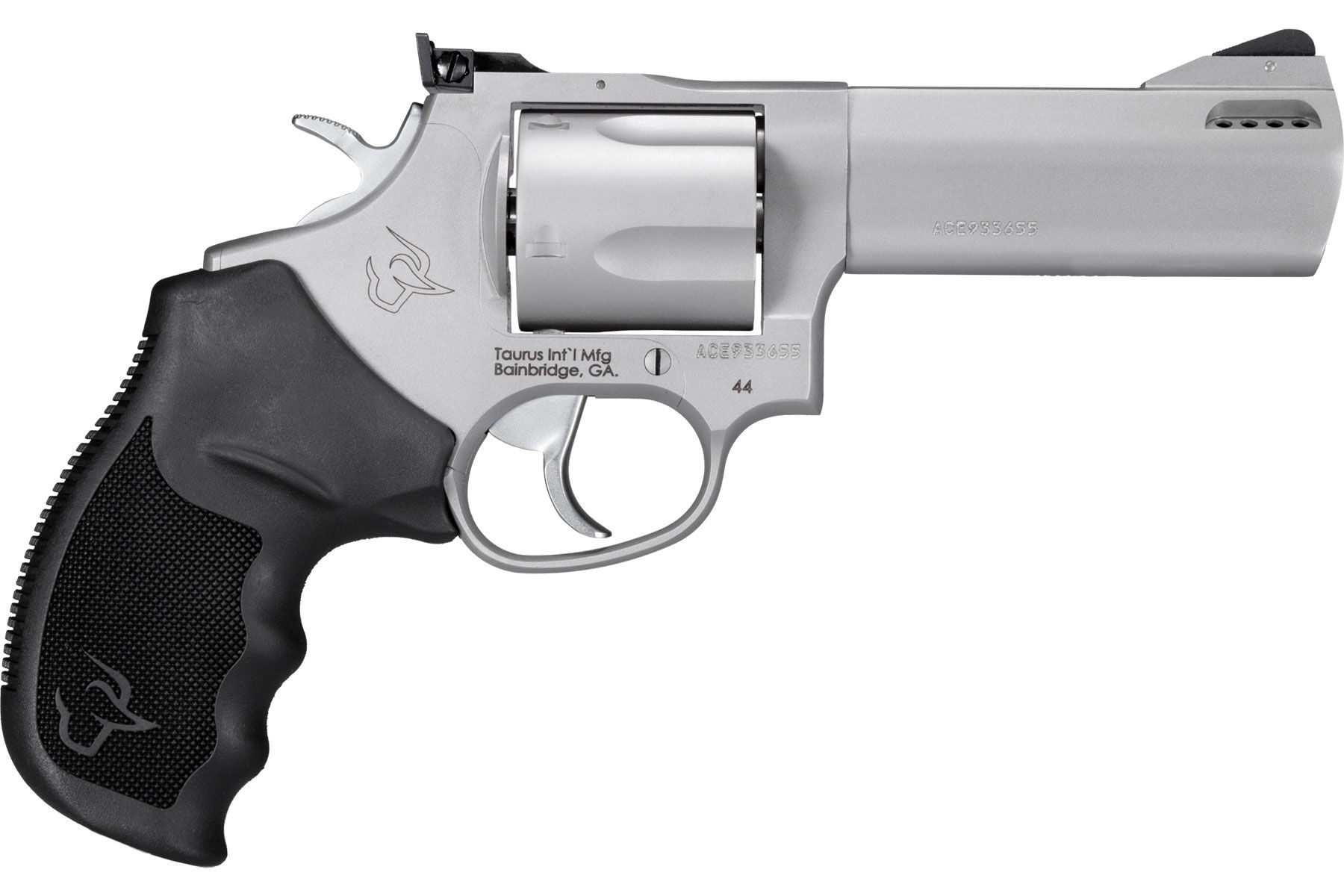 44 Mag Matte Stainless 4.00 in.