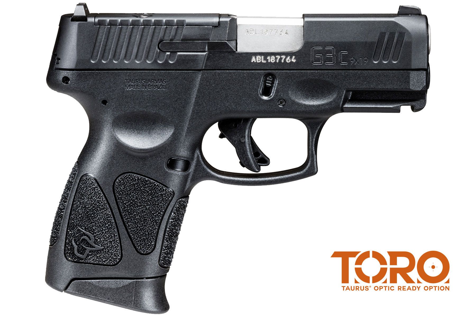 T.O.R.O. Tenifer Matte Black 9mm Luger Compact 10 Rds. MA Comp.