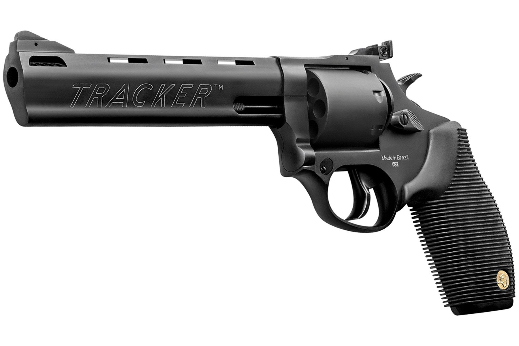 Taurus 692 357 Mag / 38 Spl +P / 9mm Luger Matte Black 6.50 in. Ribber Grip®