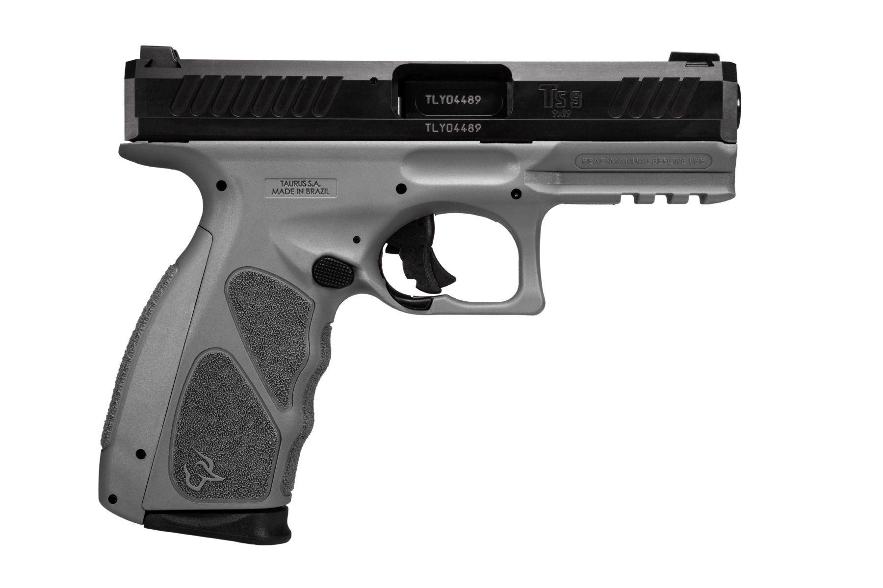 Grey & Black 9mm Luger Full Size 17 Rds.