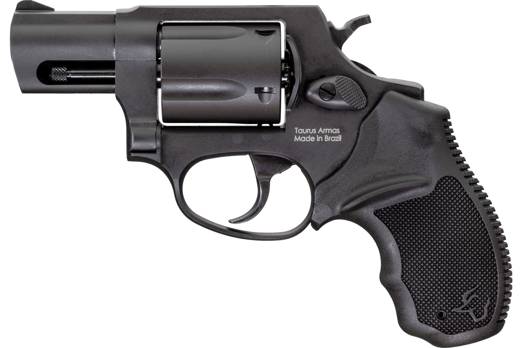 Taurus 605 357 Mag / 38 Spl +P Matte Black Oxide 2.00 in. Soft Rubber