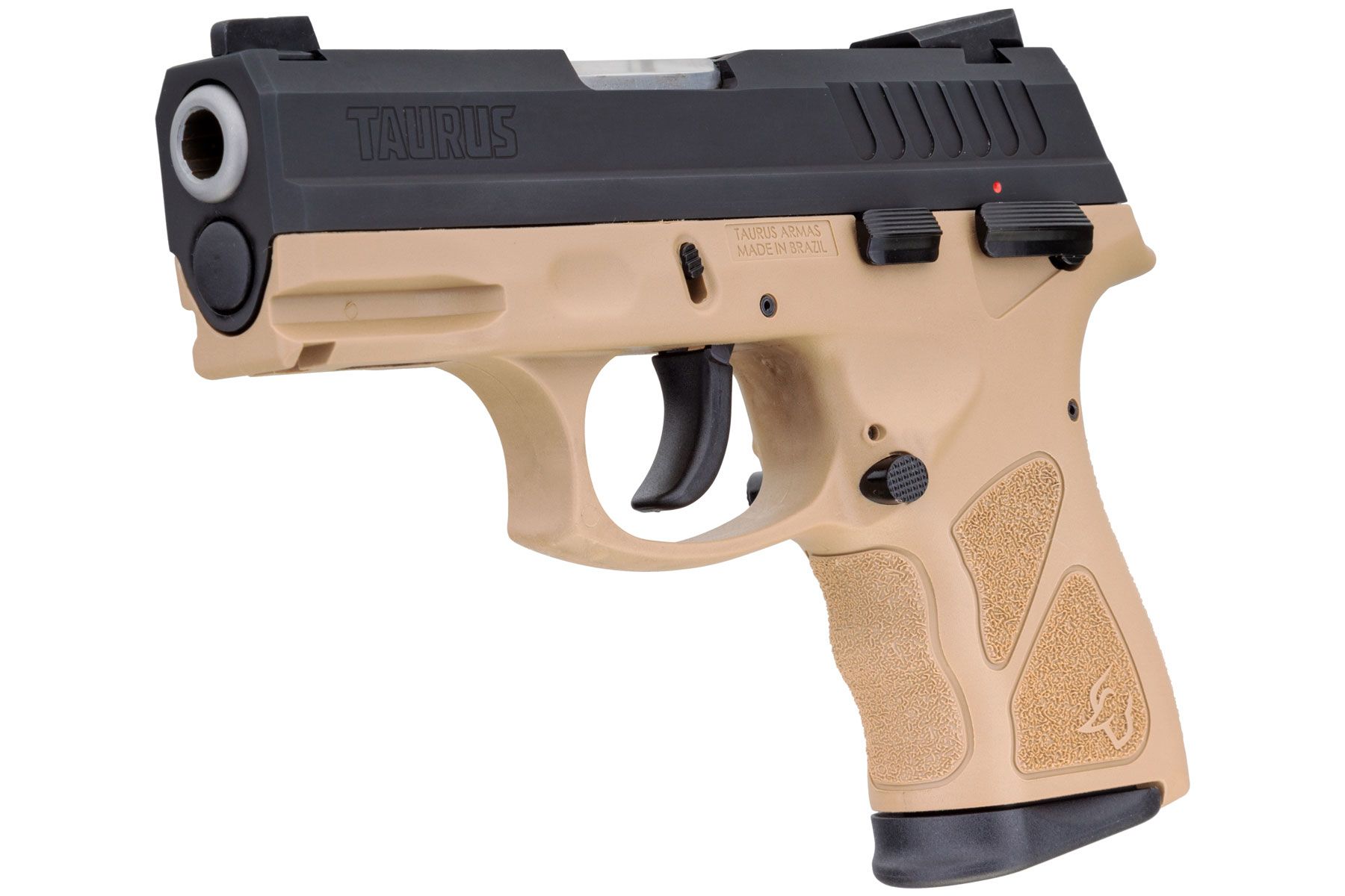 Taurus TH Matte Black / Tan 9mm Luger Compact 17 Rds.