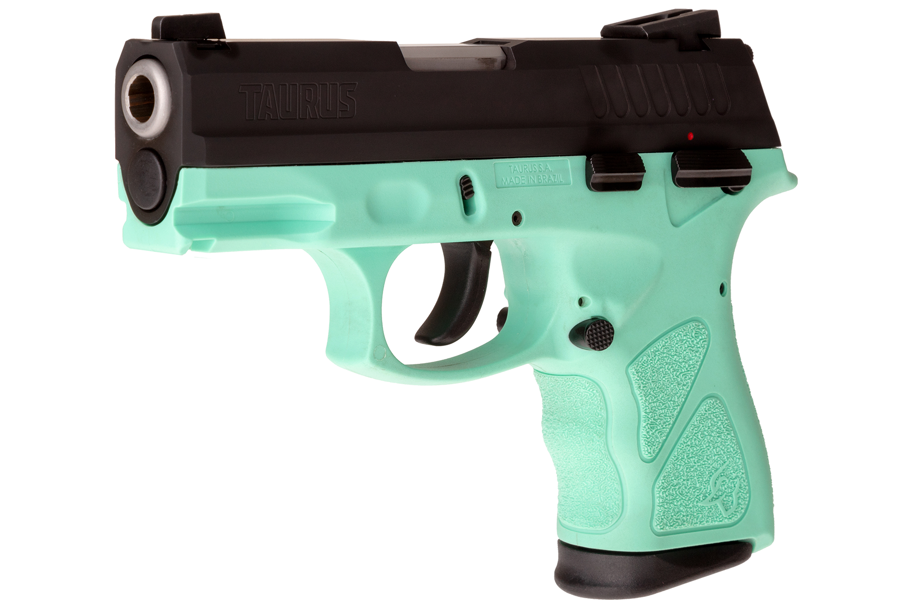 Taurus THc Matte Black / Cyan 9mm Luger Compact 17 Rds.