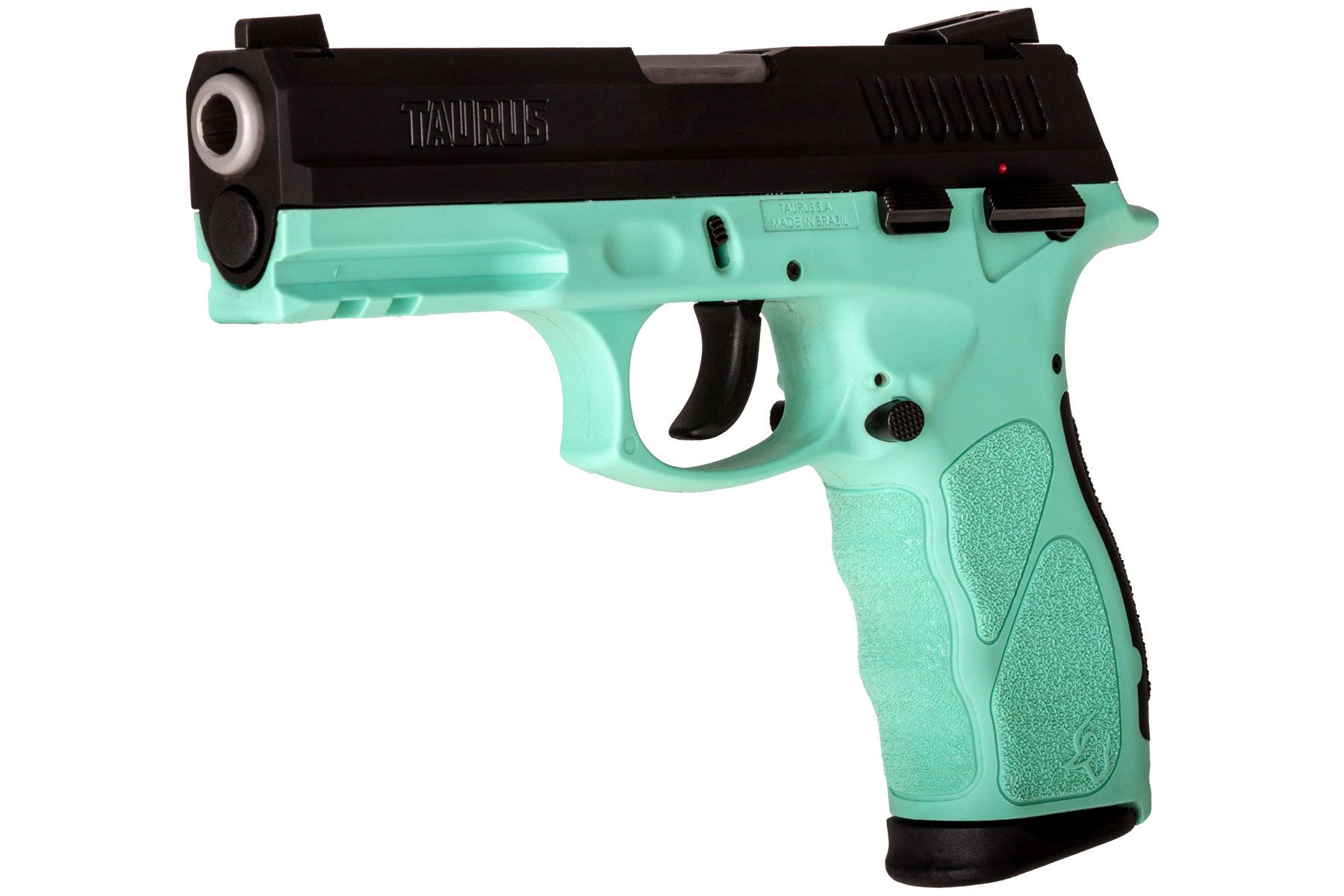 Taurus TH Matte Black /Cyan 9mm Luger Full Size 17 Rds.