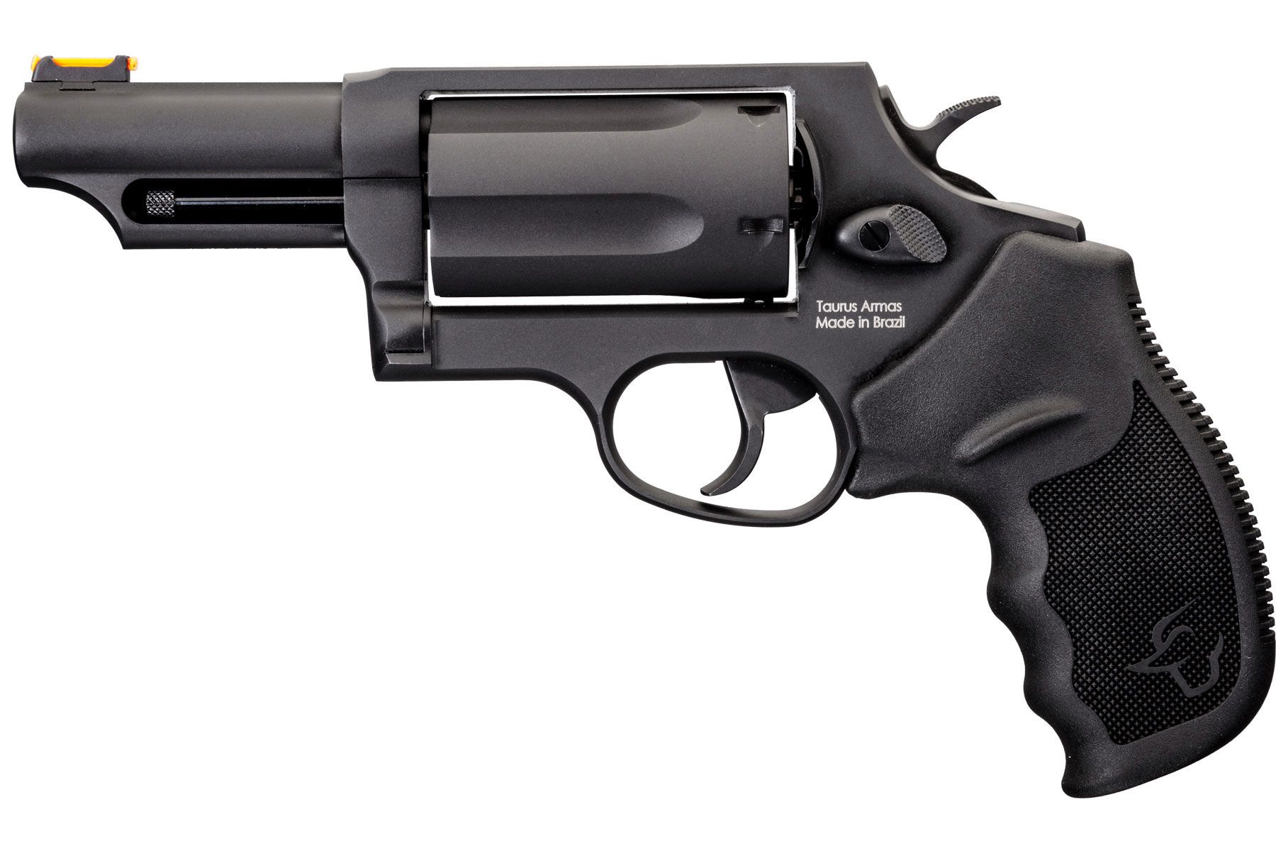 Taurus Judge 45 Colt / 410 GA Matte Black Oxide 3.00 in. Ribber Grip®