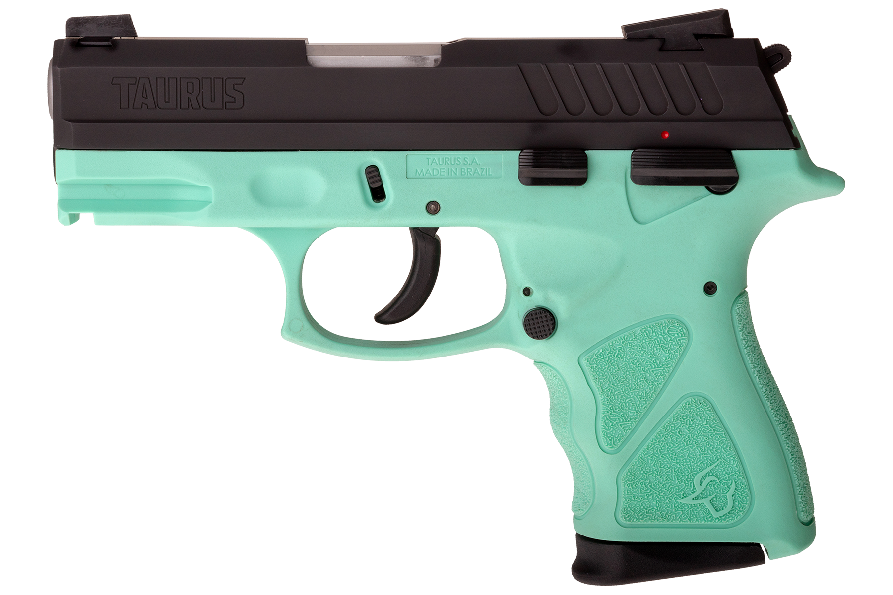 Taurus THc Matte Black / Cyan 9mm Luger Compact 17 Rds.