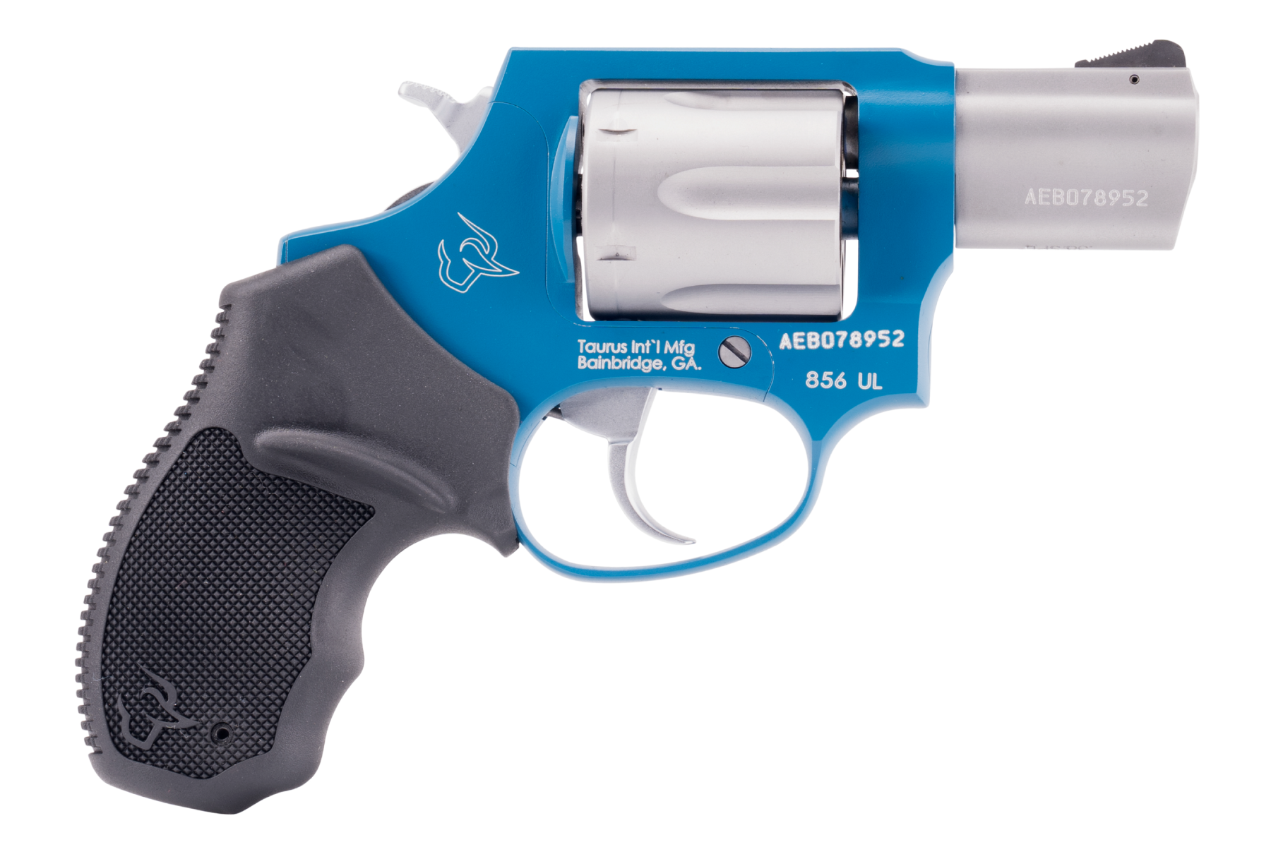 Taurus 856 38 Spl +P Ultra-Lite + sky blue 2in.