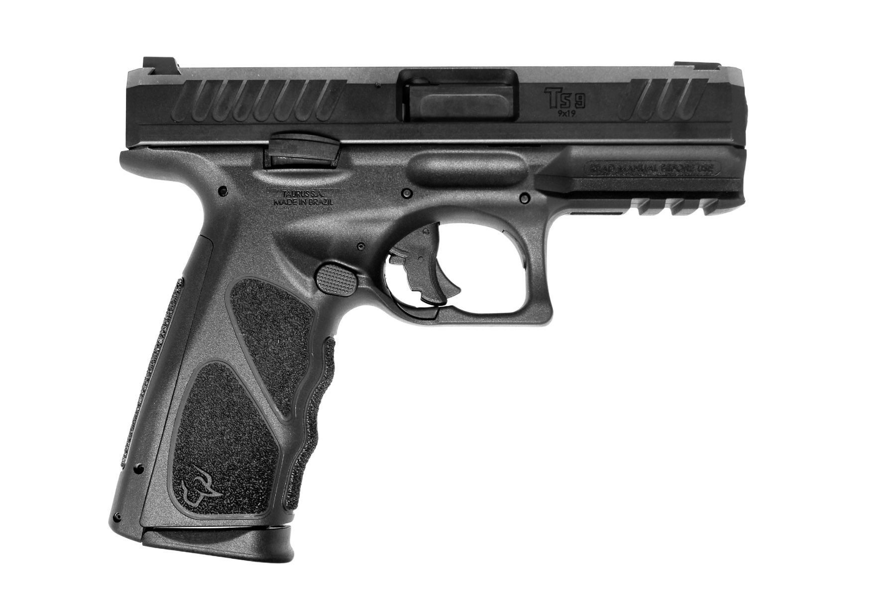 Matte Black 9mm Luger Full Size 17 Rds.