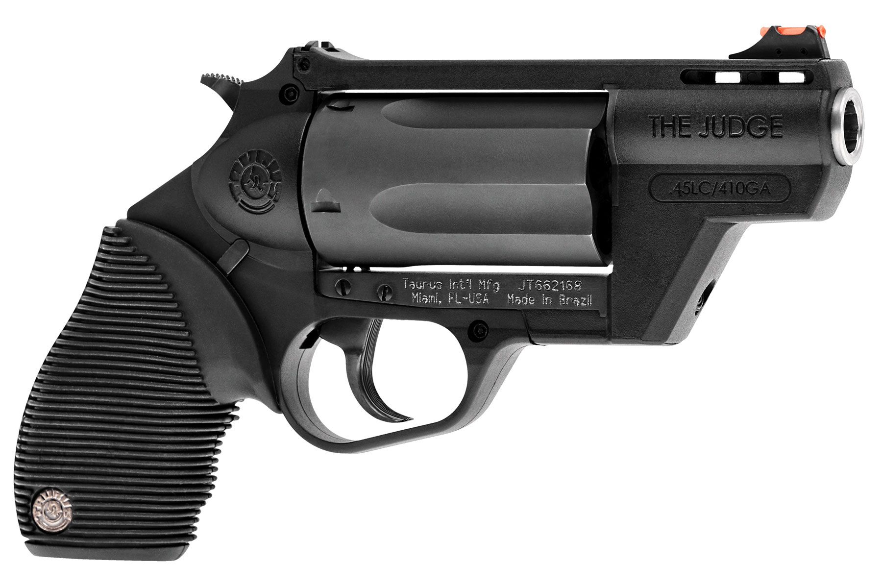 Taurus Judge Public Defender Poly 45 Colt / 410 Bore Black Polymer 2.50 in.