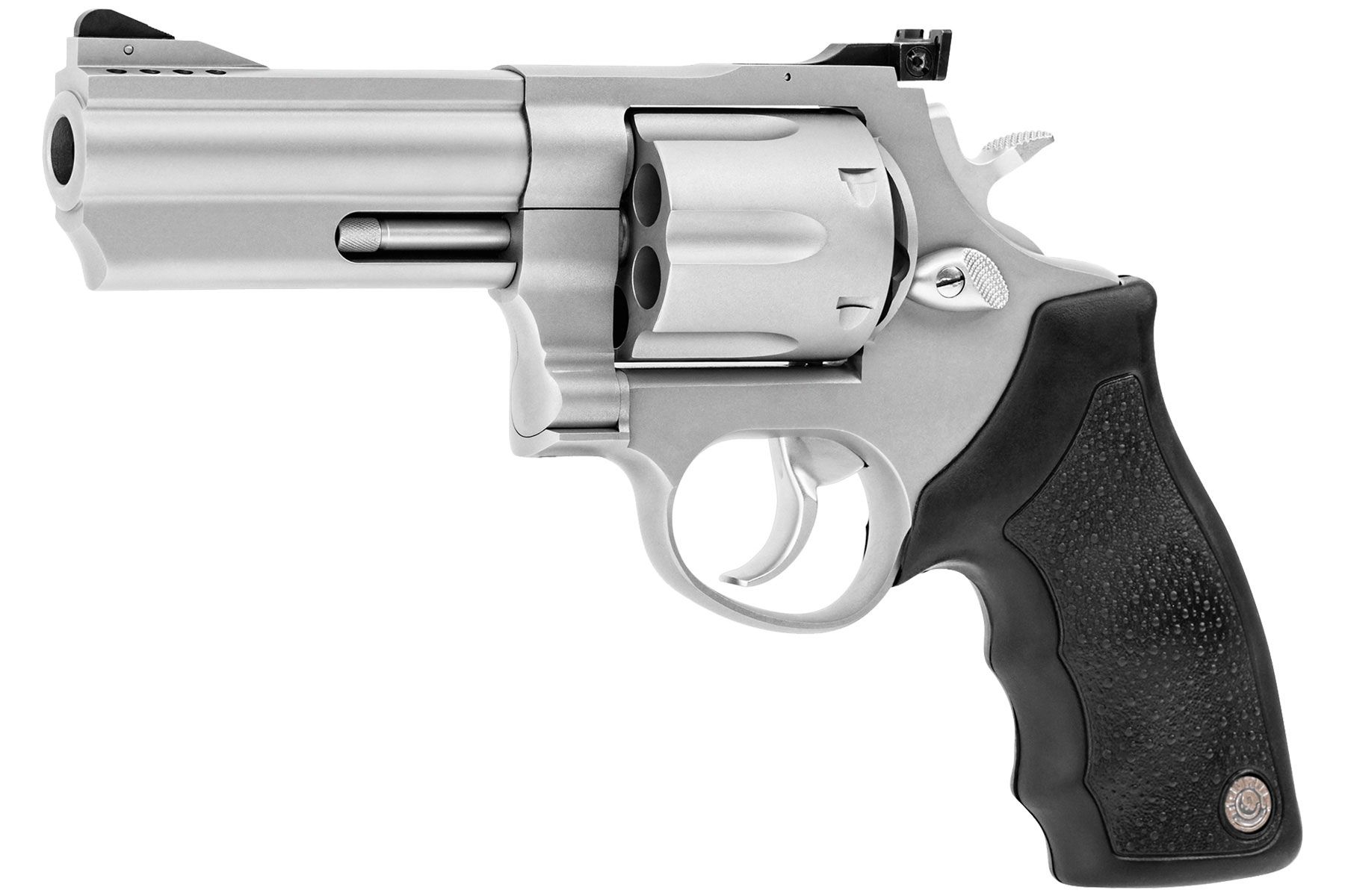 Taurus 44 | 44 Mag Matte Stainless 4.00 in. Soft Rubber