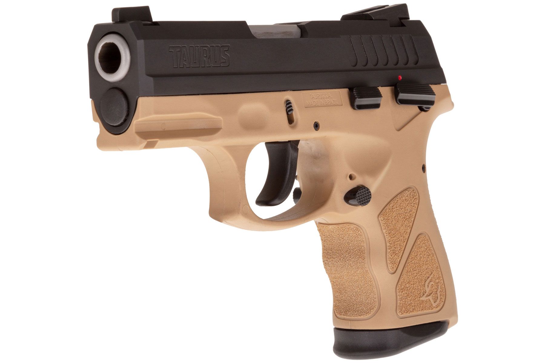 Taurus TH Matte Black / Tan 40 S&W Compact 11 Rds.