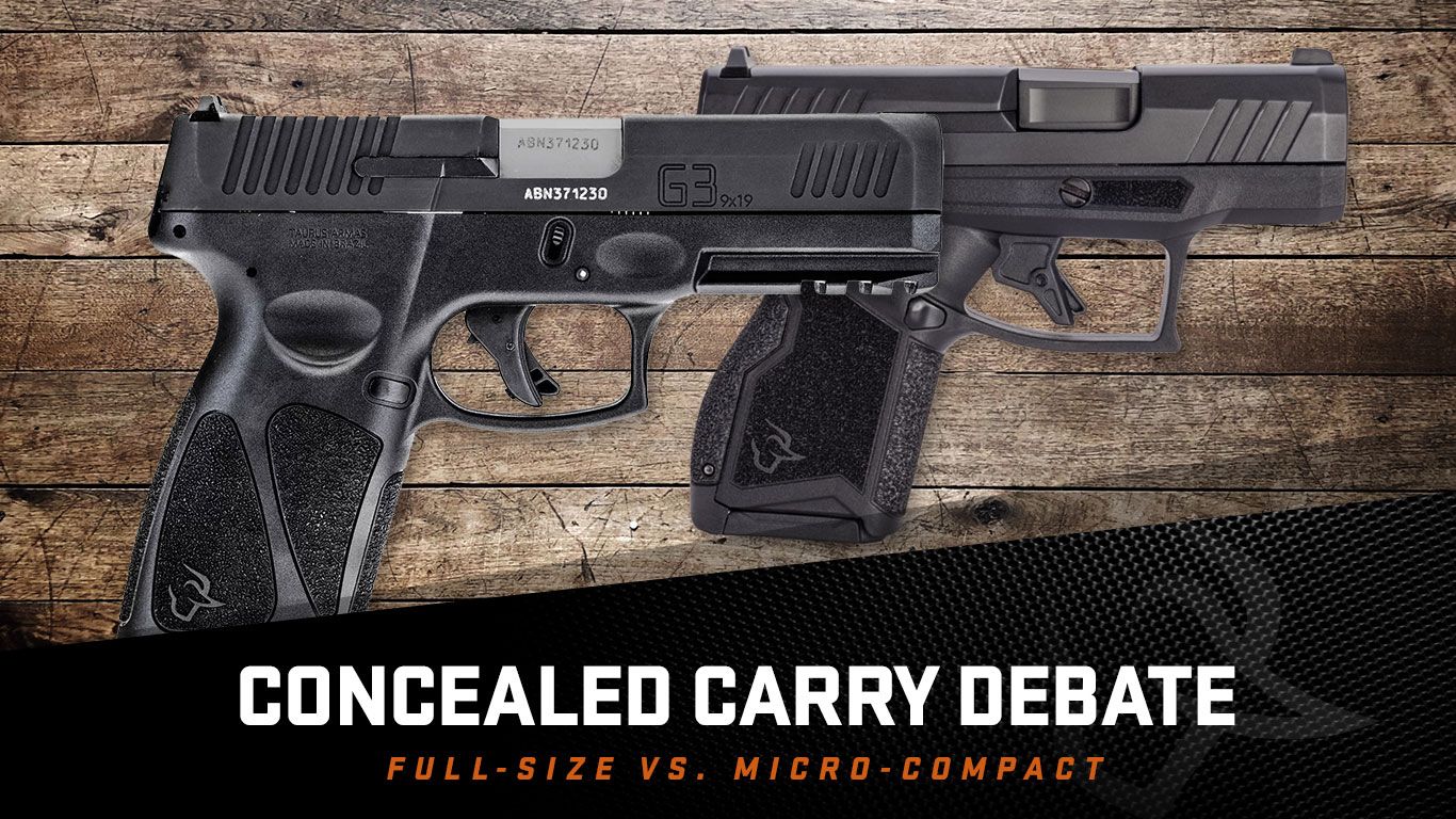 Concealed Carry Debate: Full Size Vs Micro