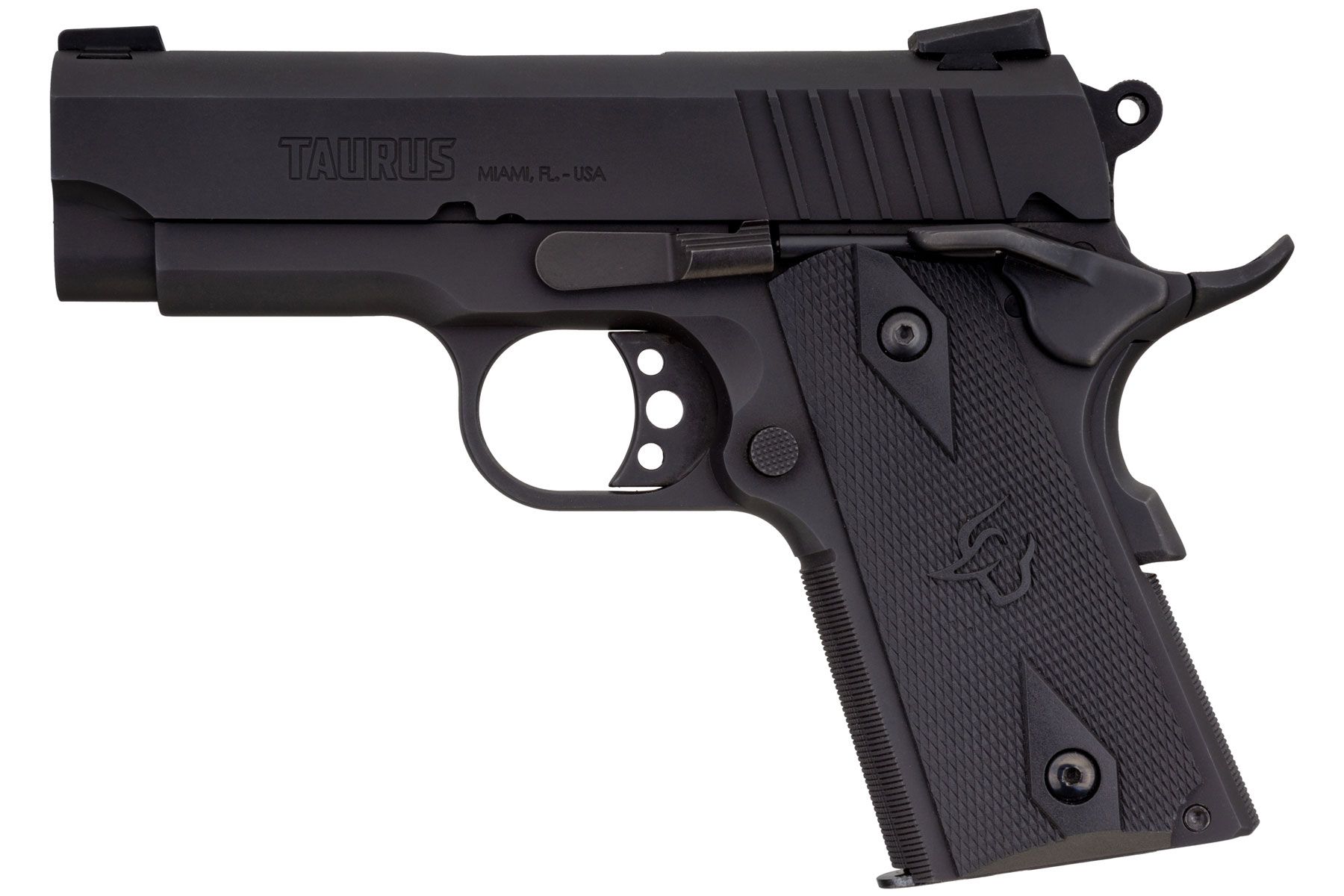 Taurus 1911 Officer 9mm Luger Matte Black