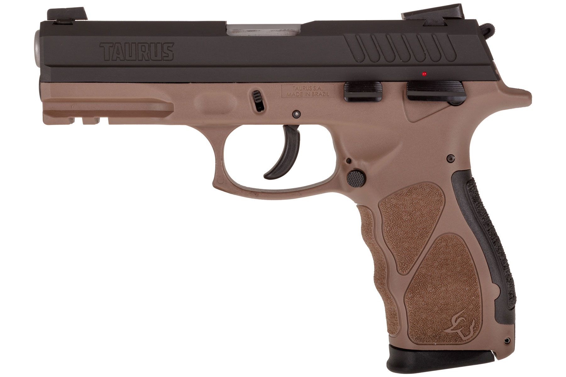 Taurus TH Matte Black / Brown 9mm Luger Full Size 17 Rds.