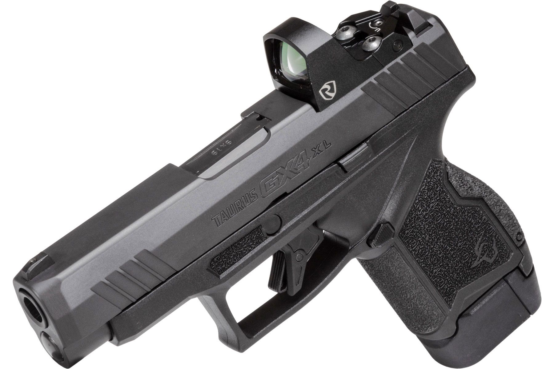 Taurus GX4XL T.O.R.O. Riton Black 9mm Luger 3.7 in. 11 - 13 Rds.