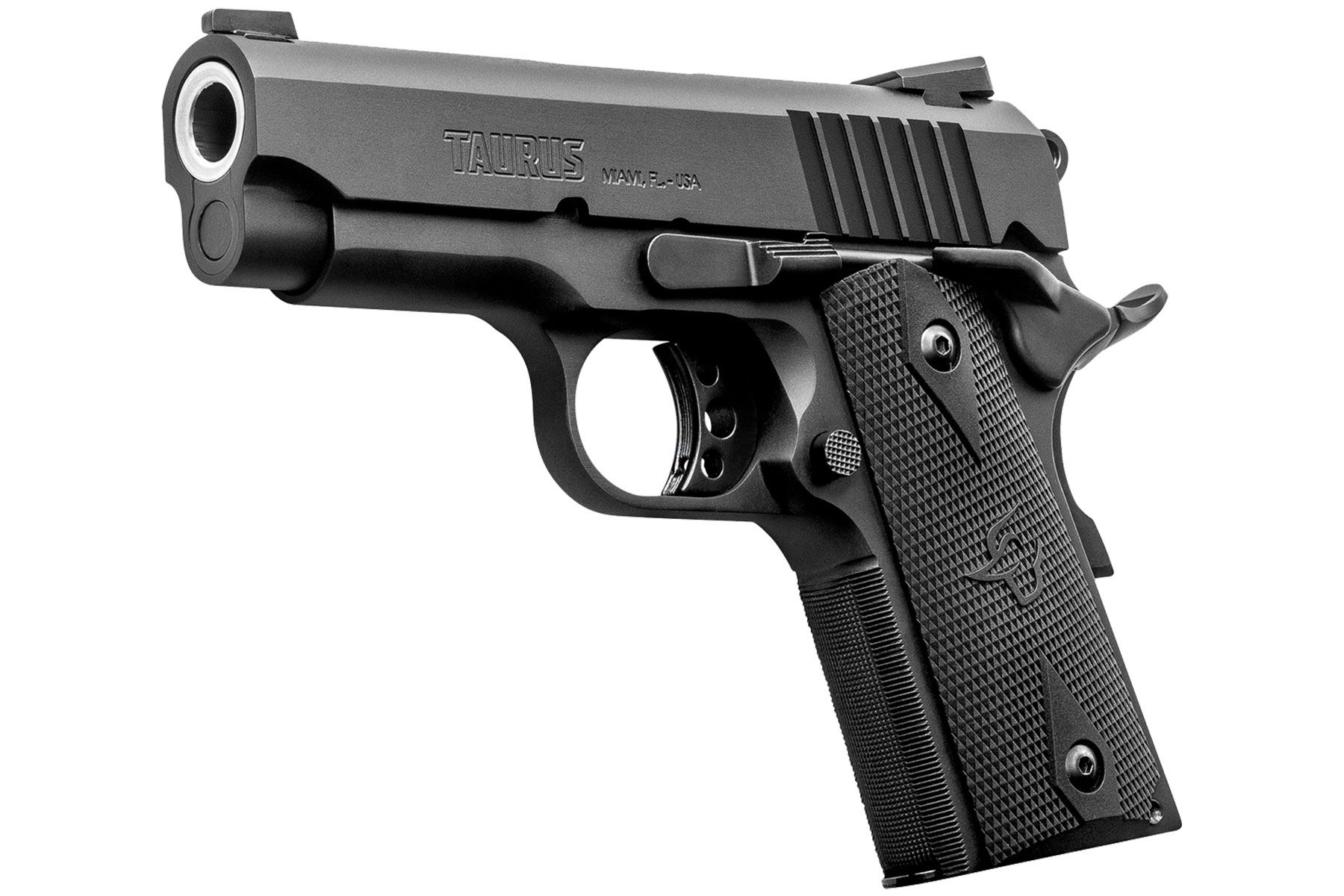 Taurus 1911 Officer 45 ACP Matte Black Compact