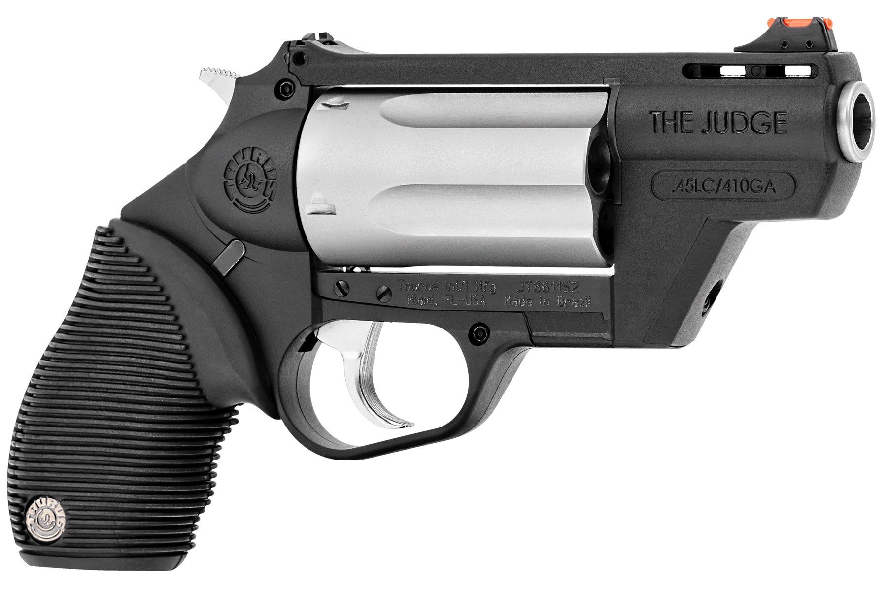 Taurus Judge Public Defender Poly 45 Colt / 410 GA Black Polymer 2.50 in.