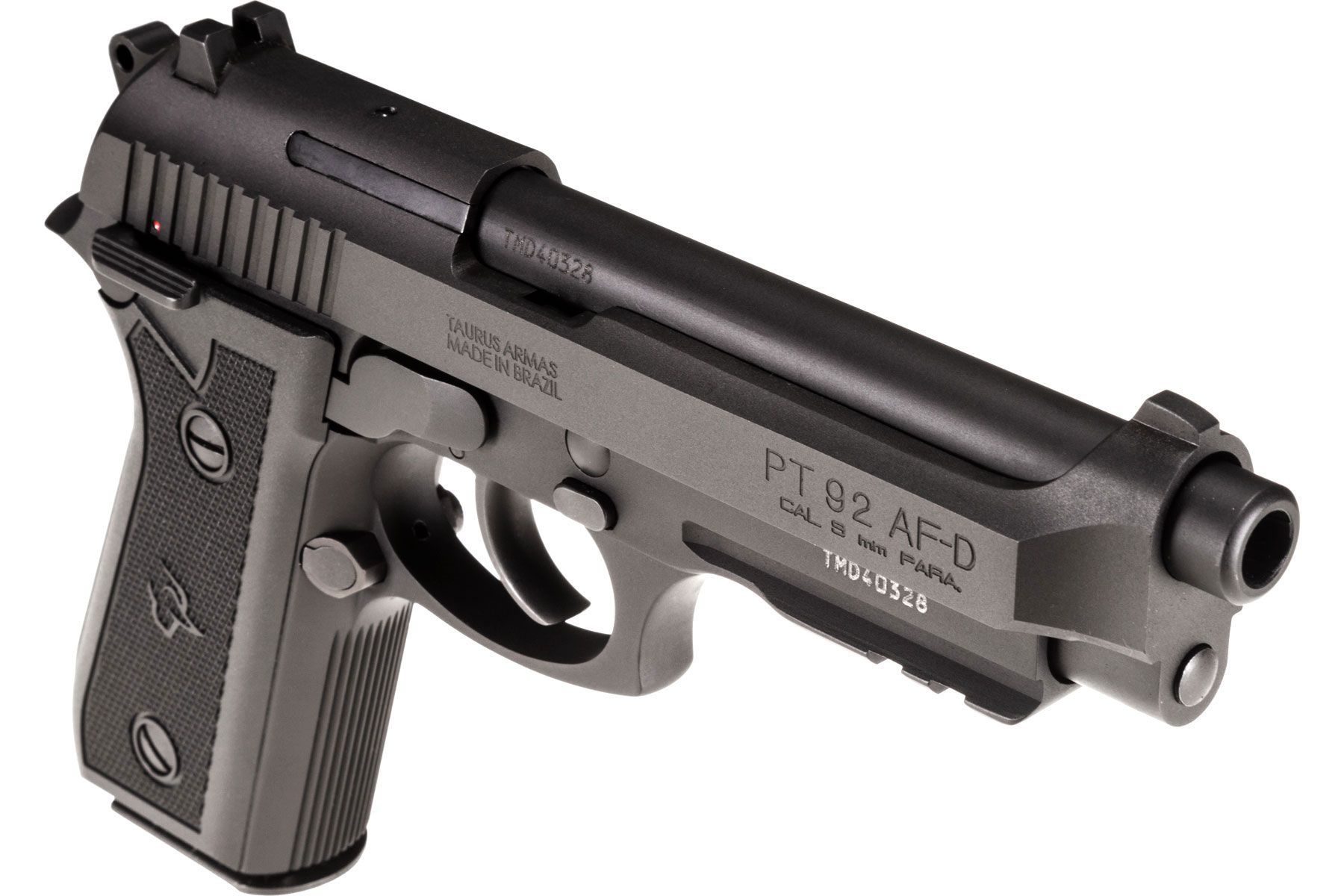Taurus 92 Matte Black 9mm Luger Full Size 17 Rds.