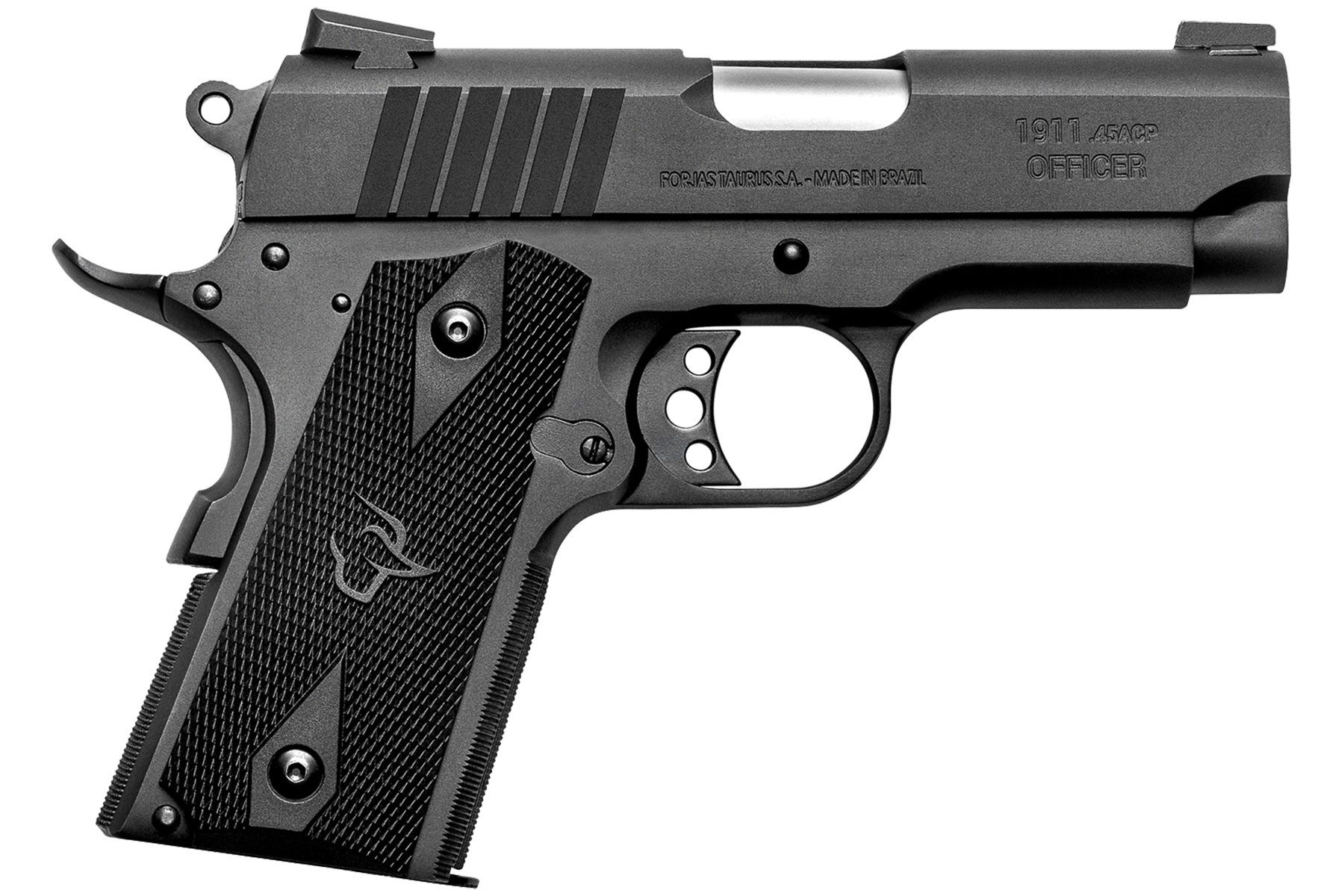 Taurus 1911 Officer 45 ACP Matte Black Compact