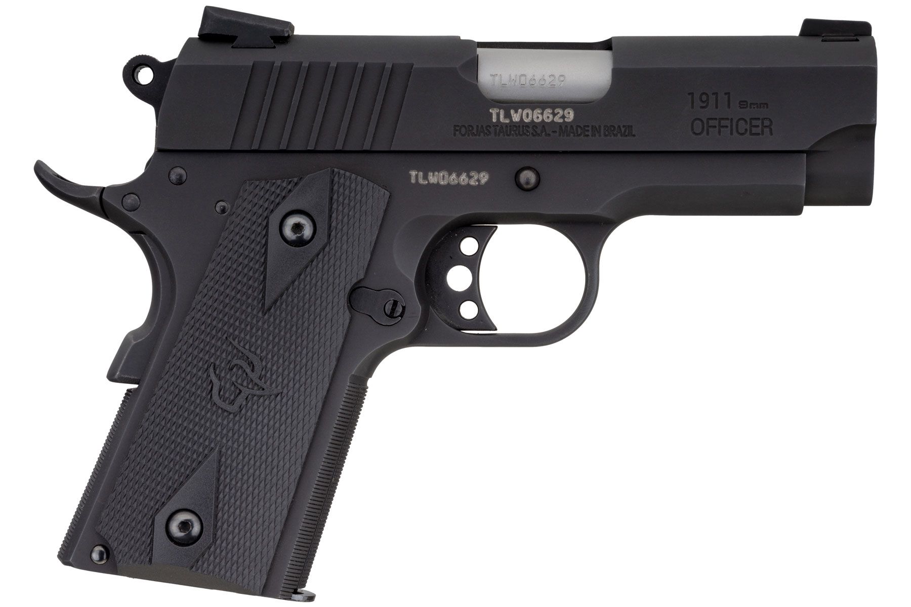 Taurus 1911 Officer 9mm Luger Matte Black