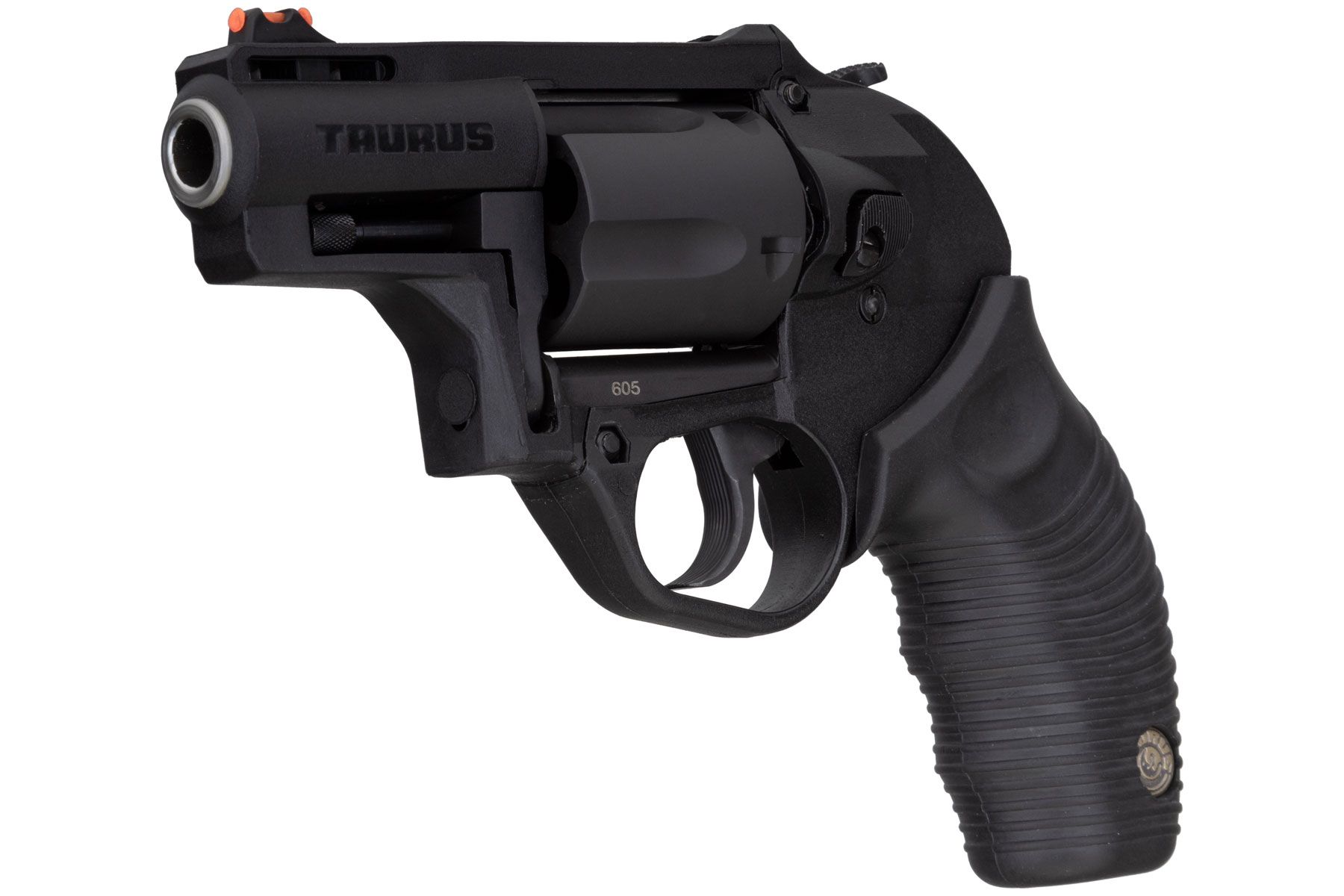 Taurus 605 Poly Protector 357 Mag / 38 Spl +P Black 2.00 in. Ridged Rubber 2