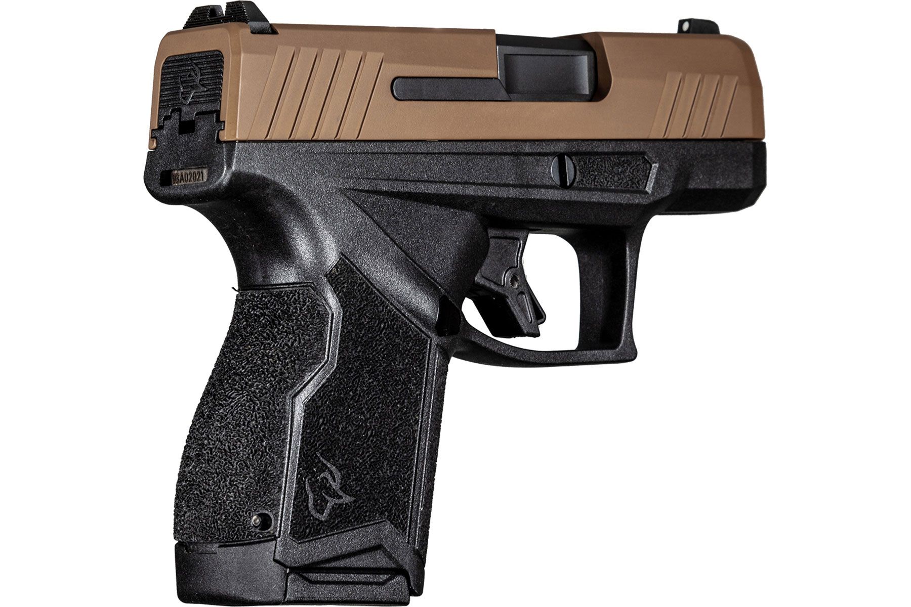 Taurus GX4 Black/Troy Coyote Brown 9mm Luger Micro-Compact 11 Rds.