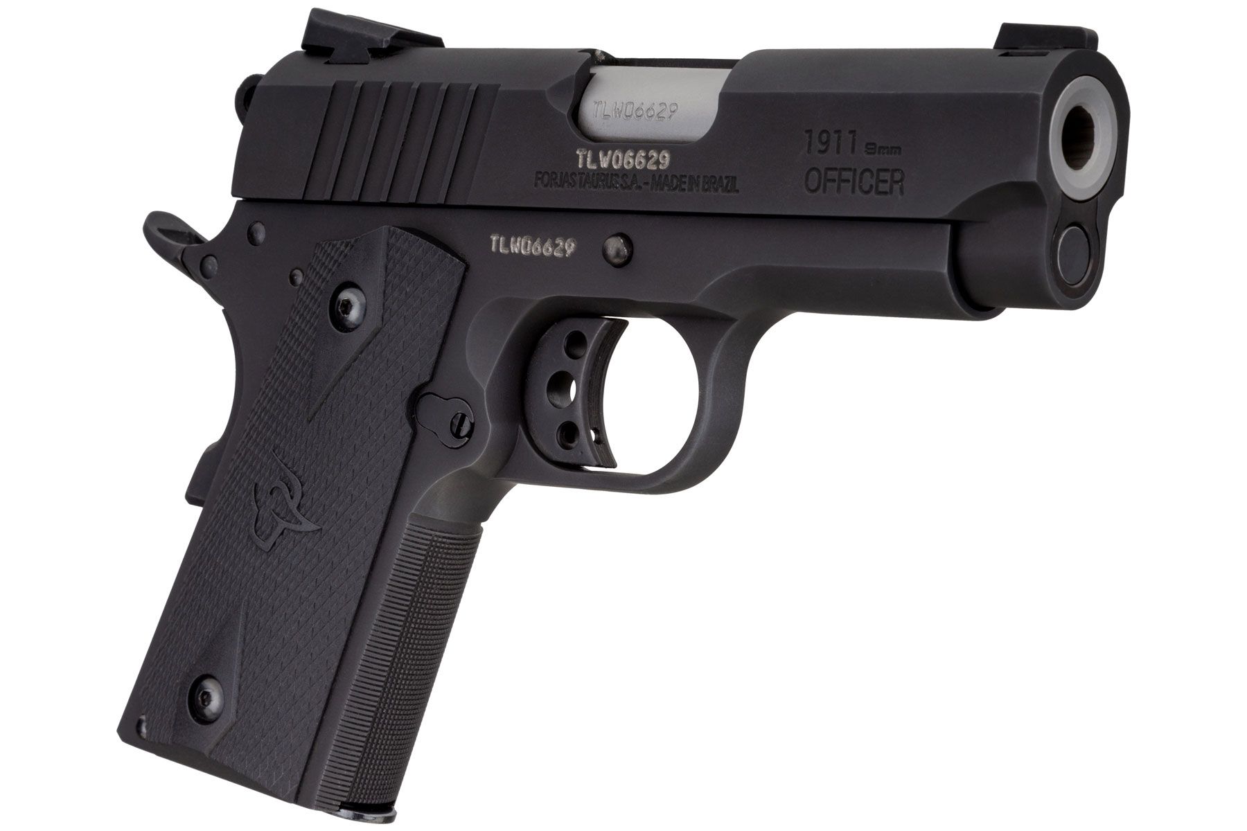 Taurus 1911 Officer 9mm Luger Matte Black