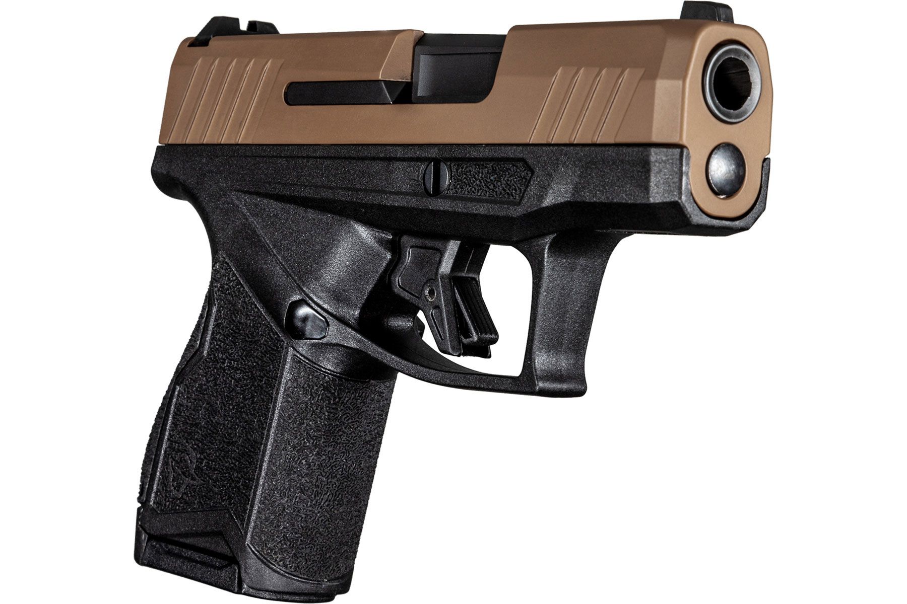 Taurus GX4 Black/Troy Coyote Brown 9mm Luger Micro-Compact 11 Rds.