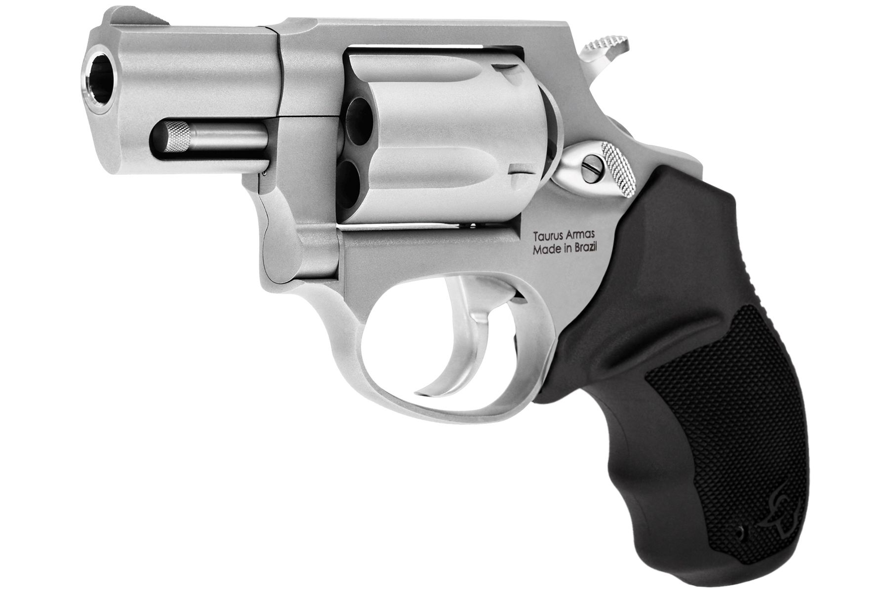 Taurus 605 357 Mag / 38 Spl +P Matte Stainless 2.00 in. Soft Rubber