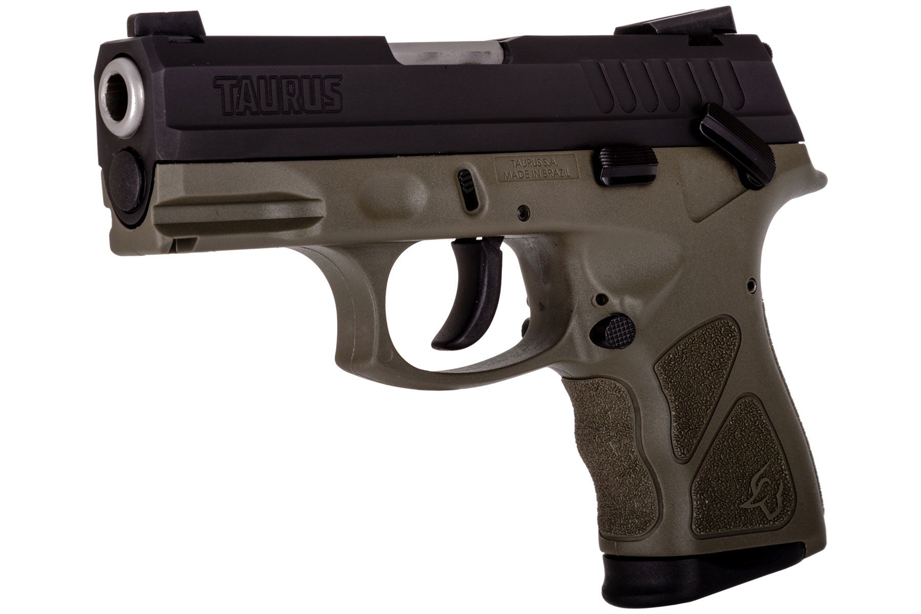 Taurus THc Matte Black / OD Green 9mm Luger Compact 17 Rds.
