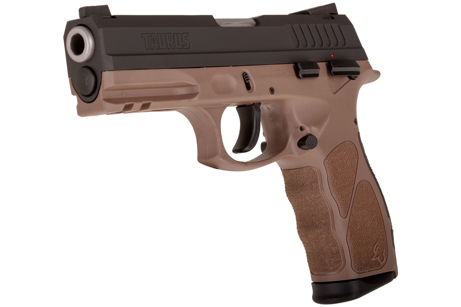 Taurus TH Matte Black / Brown 9mm Luger Full Size 17 Rds.